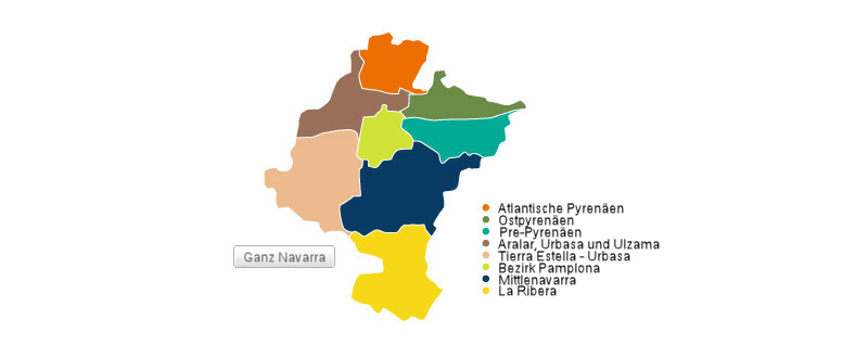 Mapa de Navarra Mapa de Navarra